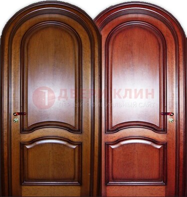 Входная арочная дверь МДФ внутри ДА-5 для сельского дома в Оренбурге
