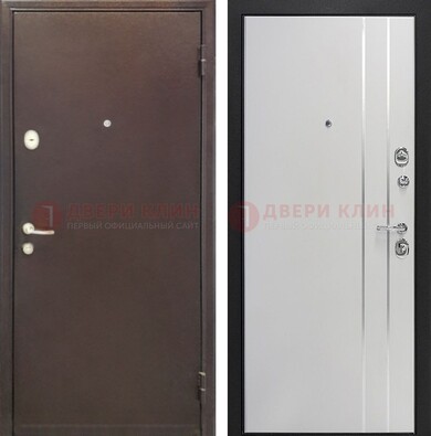 Входная дверь с порошковым покрытием с МДФ с молдингами ДП-232 в Оренбурге