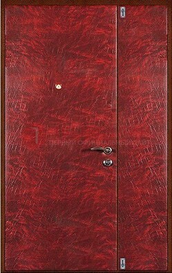 Красная тамбурная дверь ДТМ-33 в Оренбурге
