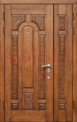 Полуторная железная дверь винорит для дома ДВТ-252 в Оренбурге